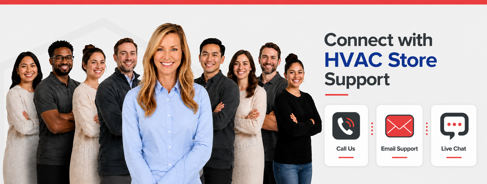 Connect with HVAC Store Support