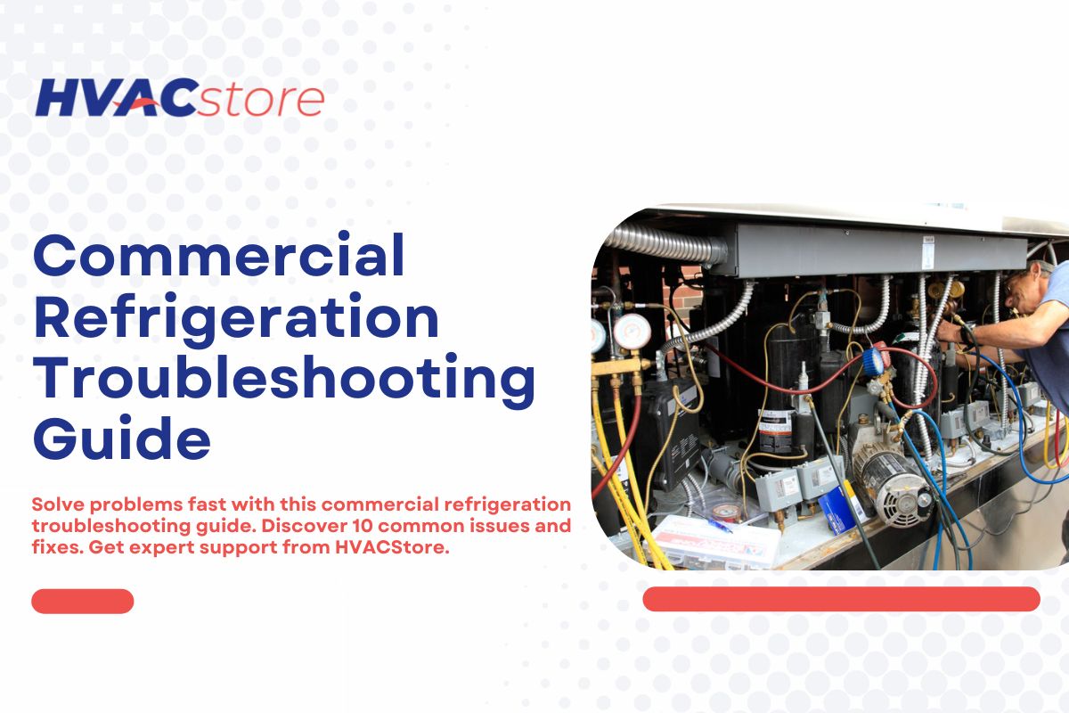 Commercial Refrigeration Troubleshooting Guide: 10 Common Issues and How to Fix Them