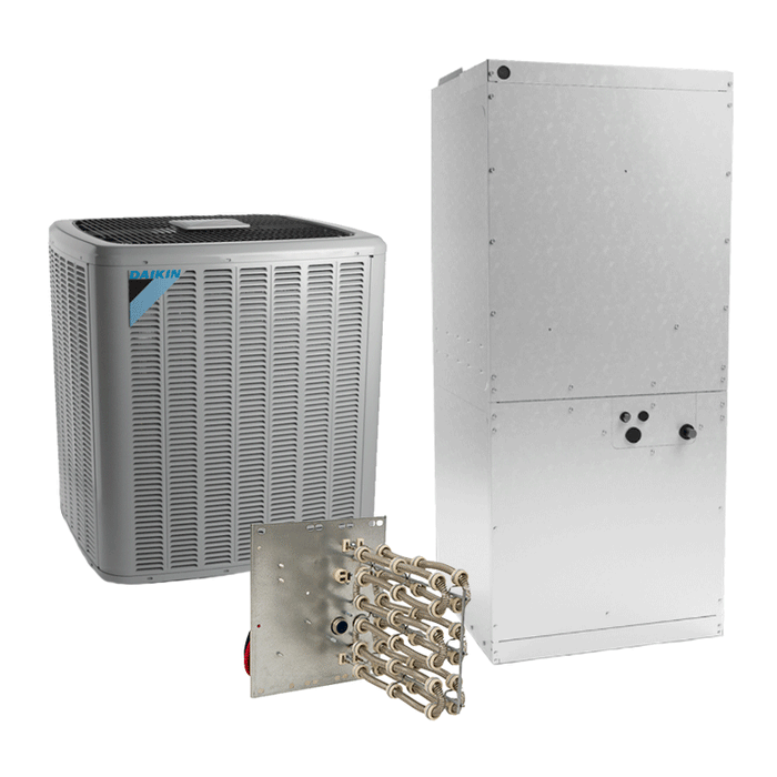 Daikin Bundle - Air Conditioner Condenser, Air Handler and Heating Coil