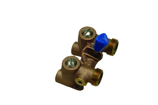 PROFLO 1/2" X 3/4" Cast Brass Washing Machine Shut Off Valve PFS11D