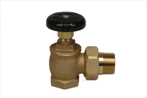 PROFLO 1/2" Bronze Radiator Valve Angle 15 PSI PF437D