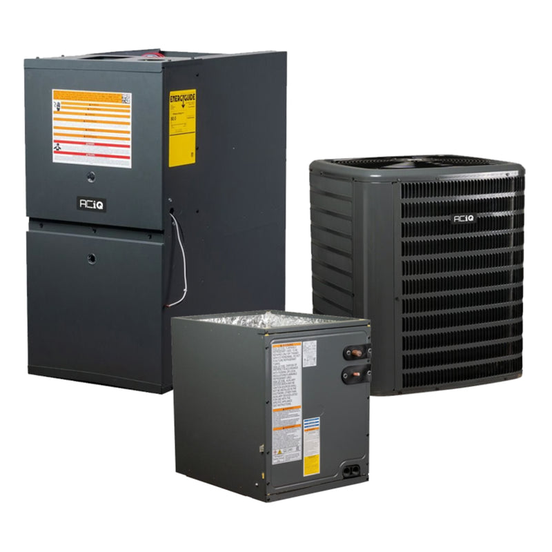 ACiQ 2 Ton 14.5 SEER2 AC Furnace System 80% 60,000 BTU 9-Speed Downflow R32