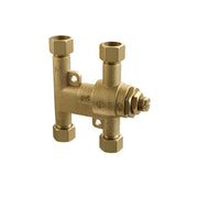 PROFLO 3/8" Brass Mixing Valve Thermostatic NSF Certified PFMVTD38
