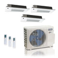 ACiQ 27,000 BTU 23 SEER2 3-Zone Ceiling Cassette Mini Split R454B 230 9+9+9