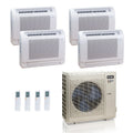 ACiQ 36K BTU 23 SEER2 4-Zone Floor Mount Mini Split R454B 230V 9+9+9+12