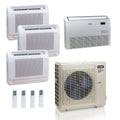 ACiQ 36K BTU 23 SEER2 4-Zone Floor Mount Mini Split R454B 230V 9+9+9+18
