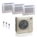 ACiQ 36K BTU 23 SEER2 3-Zone Floor Mount Mini Split R454B 230V 12+12+12
