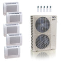 ACiQ 48,000 BTU 23 SEER2 Floor Mount Mini Split System 5-Zone R454B 9+9+9+9+9