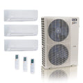 ACiQ 48K BTU 23 SEER2 3-Zone Wall Mount Mini Split R454B 230 Volts 9+12+12