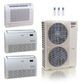 ACiQ 48K BTU 23 SEER2 3-Zone Floor Mount Mini Split R454B 230V 12+18+18