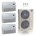 ACiQ 48K BTU 23 SEER2 3-Zone Floor Mount Mini Split R454B 230V 18+18+18