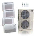 ACiQ 55,000 BTU 22.2 SEER2 Floor Mount Mini Split System 4-Zone R454B 12+12+12+24