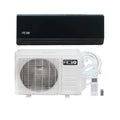 ACiQ 9,000 BTU 19 SEER2 Essentials Wall Mount Mini Split System Black 115V