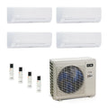 ACiQ 27K BTU 23 SEER2 Extreme 4-Zone Wall Mount Mini Split System 6+6+6+6