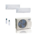 ACiQ 27,000 BTU 23 SEER2 Extreme Mini Split System 2-Zone R454B 230V 6+24