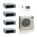 ACiQ 36K BTU 19.4 SEER2 Extreme 4-Zone Concealed Duct Mini Split 9+9+9+18
