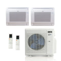 ACiQ 36K BTU 23 SEER2 2-Zone Floor Mount Mini Split R454B 230V 9+18