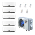 ACiQ 36K BTU 23 SEER2 Extreme 5-Zone Mini Split System R454B 230V 9+9+9+9+9