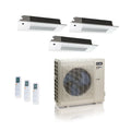ACiQ 36K BTU 23 SEER2 3-Zone Slim Ceiling Cassette Mini Split R454B 230V 9+9+9