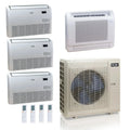 ACiQ 48K BTU 23 SEER2 4-Zone Floor Mount Mini Split R454B 230V 9+9+9+18