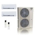 ACiQ 48K BTU 23 SEER2 2-Zone Wall Mount Mini Split R454B 230 Volts 12+24