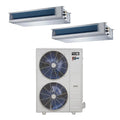 ACiQ 55K BTU 20 SEER2 2-Zone Floor Mount Mini Split R454B 230V 24+24