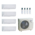 ACiQ 27,000 BTU 25 SEER2 4-Zone Wall Mount Mini Split R454B 230V 6+9+9+12