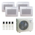ACiQ 27K BTU 25 SEER2 4-Zone Floor Mount Mini Split R454B 230V 9+9+9+9