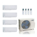 ACiQ 36,000 BTU 24 SEER2 4-Zone Wall Mount Mini Split R454B 230 12+12+12+12