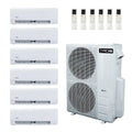 ACiQ 48K BTU 24 SEER2 6-Zone Wall Mount Mini Split R454B 230V 6+6+6+6+12+12
