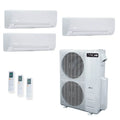 ACiQ 48,000 BTU 24 SEER2 3-Zone Wall Mount Mini Split R454B 230V 6+12+18