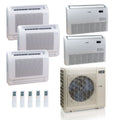 ACiQ 48,000 BTU 24 SEER2 5-Zone Floor Mount Mini Split R454B 230V 9+9+9+18+18
