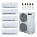 ACiQ 48K BTU 24 SEER2 5-Zone Wall Mount Mini Split R454B 230V 9+12+12+12+12