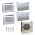 ACiQ 55K BTU 22 SEER2 4-Zone Floor Mount Mini Split R454B 230V 9+9+18+24
