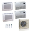 ACiQ 55K BTU 22 SEER2 4-Zone Floor Mount Mini Split R454B 230V 9+9+18+18