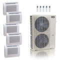 ACiQ 55K BTU 22.0 SEER2 5-Zone Floor Mount Mini Split R454B 230V 9+9+9+9+9