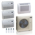 ACiQ 55,000 BTU 22 SEER2 4-Zone Floor Mount Mini Split R454B 9+18+18+18