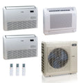 ACiQ 55K BTU 22 SEER2 3-Zone Floor Mount Mini Split R454B 230V 12+18+24
