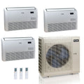 ACiQ 55K BTU 22 SEER2 3-Zone Floor Mount Mini Split R454B 230V 18+18+18