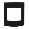 Amantii 24 x 28 Curved Glass Surround For WM-BI-2428-VLR Electric Fireplace