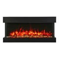 Amantii 60" Electric Fireplace TRV Slim 3-Sided Smart Indoor/Outdoor