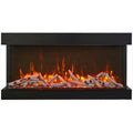 Amantii 72" Tru View XL 3-Sided Glass Built-in Smart Electric Fireplace