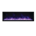 Amantii Panorama 72" BI Deep XT Built In Electric Fireplace With Black Surround