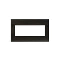 Amantii Knotty Black Birch Wooden Mantel Surround For 40" Panorama XT Slim