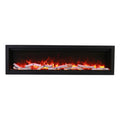 Amantii 100" Electric Fireplace Symmetry Bespoke With WiFi Remote & Speaker