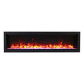Amantii 42" Electric Fireplace Symmetry Lumina Programmable Multiple Heat