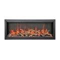 Amantii 74" Electric Fireplace Sym-XTall Bespoke With Smart Heater Control
