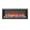 Amantii 88" Electric Fireplace Sym-XTall Bespoke With Smart Heater Control