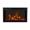 Amantii 30" Electric Fireplace Xtra Slim With Smart Heater Control Remote WiFi