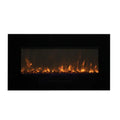 Amantii 26" Electric Fireplace Wall Mount/Flush Mount With Two Stage Heater